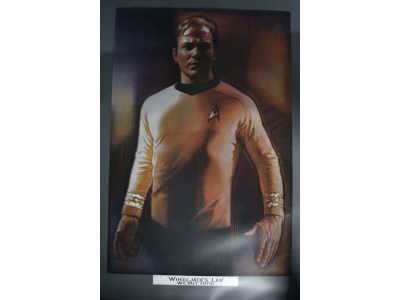 Captain Kirk Star Trek The Original Series Poster 37" x 39"