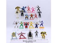Lot of 22 Mini Power Rangers 1990's Bandai 3" Action Figures
