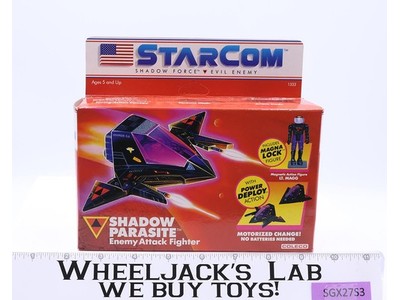 Shadow Parasite Starcom 1987 Coleco Vintage Action Figure Vehicle NEW SEALED