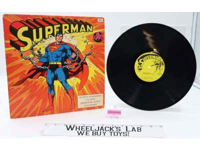 Superman Adventure Stories #8156 Power Records 1975 Vinyl Record