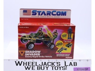 Shadow Invader Starcom 1987 Coleco Vintage Action Figure Vehicle NEW SEALED