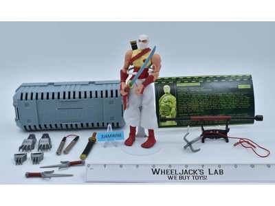 Storm Shadow Ninja Master 8" 100% Complete G.I. Joe 2005 Hasbro Action Figure