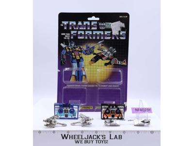 Frenzy & Laserbeak 100% Complete W/CARDBACK & BUBBLE NR MINT G1 Transformers