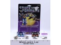 Frenzy & Laserbeak 100% Complete W/CARDBACK & BUBBLE NR MINT G1 Transformers