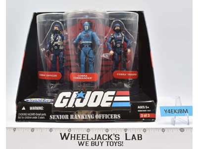 Senior Ranking Officers G.I Joe Toys R Us Exclusive 2007 Hasbro NEW MISB SEALED