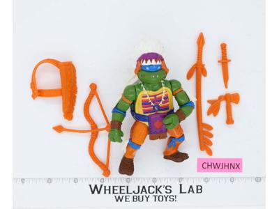 Chief Leo 100% Complete Teenage Mutant Ninja Turtle 1992 Playmates Action Figure