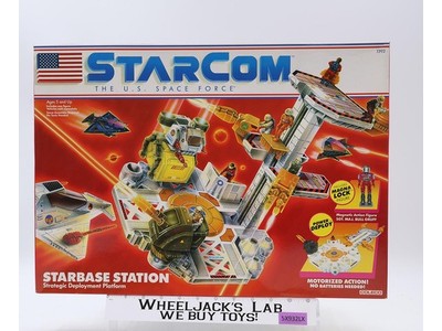 Starbase Station Starcom 1987 Coleco Vintage Action Figure Vehicle NEW SEALED