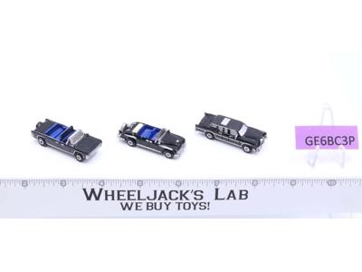 Lot of 3 Classic Cars 1988-89 Vintage Galoob Micro Machines