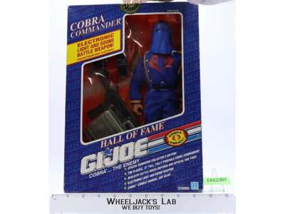 Cobra Commander GI Joe Hall of Fame Hasbro 12" Action Figure NEW MOSC SEALED