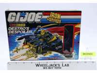 Destro's Despoiler 100% Complete W/Box GI Joe 1987 Vintage Action Figure Vehicle