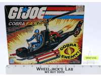 Cobra F.A.N.G. Gyrocopter w/ Box Complete GI Joe 1983 Action Hasbro Vintage