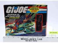 Chameleon W/Zartan 100% Complete W/Box GI Joe 1984 Hasbro Action Figure Vehicle