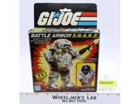 Battle Armor S.N.A.K.E. 100% Complete W/ Box GI Joe 1983 Hasbro Action Figure