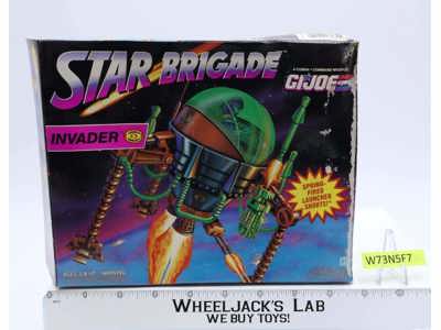 Invader 100% Complete GI Joe Star Brigade 1993 Hasbro Figure Vehicle