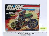 RAM Rapid Fire Motorcycle 100% Complete 1982 GI Joe Action Figure Vintage