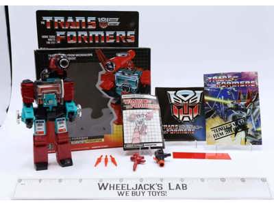 Perceptor 100% Complete Boxed 1985 Vintage Hasbro G1 Transformers Action Figure