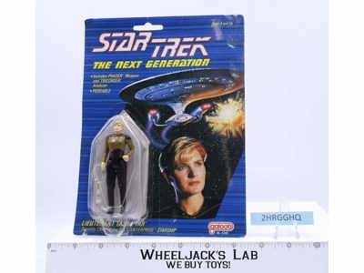 Lieutenant Tasha Yar Star Trek The Next Generation 1988 Galoob Figure NEW MOSC
