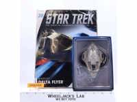 Starfleet Delta Flyer Star Trek Eaglemoss W/ Magazine Issue #38