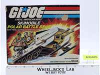 Skimobile Polar Battle Bear 100% Complete GI Joe 1983 Hasbro Action Figure