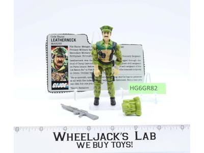Leatherneck V1 100% Complete G.I. Joe 1986 Hasbro Vintage Action Figure