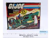 Cobra Water Moccasin 100% Complete W/Box GI Joe 1984 Hasbro Vintage Vehicle