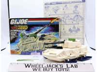 Dominator 100% Complete W/Box GI Joe 1987 Hasbro Vintage Action Figure Vehicle