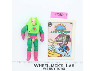 Lex Luthor 100% Complete Super Powers 1984 Kenner Action Figure DC Comics