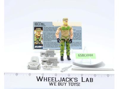 Rock & Roll V2 100% Complete 1989 G.I. Joe Hasbro Vintage Action Figure