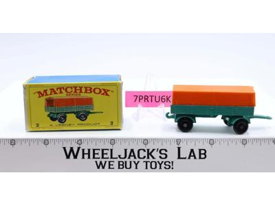 Mercedes Trailer 2 Lesney Matchbox Series 1960's Made In England