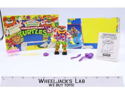Crazy Clownin' Mike Complete Teenage Mutant Ninja Turtle 1992 Playmates Figure