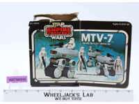 MTV-7 Mini Rig 100% Complete W/Box Star Wars ESB 1981 Vintage Kenner Figure