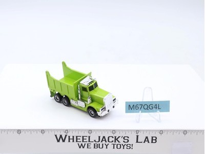 Tyco US 1 Electric Trucking Green Peterbilt Dump Truck slot car