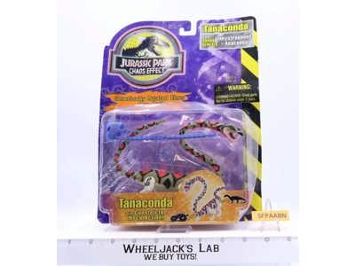 Tanaconda Jurassic Park Chaos Effect 1997 Kenner NEW MOSC SEALED