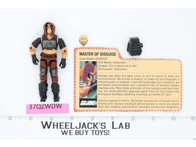 Zartan V1 G.I. Joe 1984 Hasbro Vintage Action Figure
