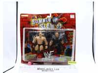 Steve Austin & Big Boss Man 2 Tuff 4 WWF 1999 Jakks Pacific NEW SEALED