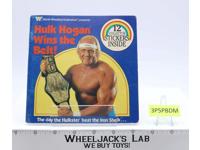 Hulk Hogan Wins The Belt! Book by Dan Stain WWF 1985 Titan Sports Vintage