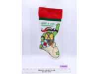 Donatello Christmas Stocking Teenage Mutant Ninja Turtle TMNT 1990 Mirage