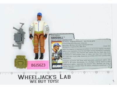 Hardball V1 100% Complete G.I. Joe 1988 Hasbro Vintage Action Figure