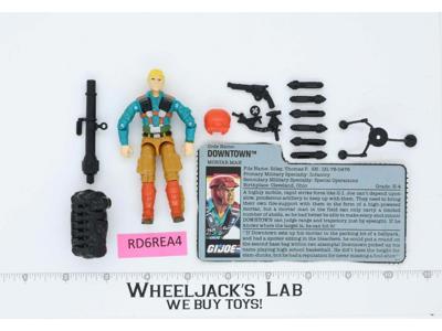 Downtown V1 100% Complete G.I. Joe 1988 Hasbro Vintage Action Figure