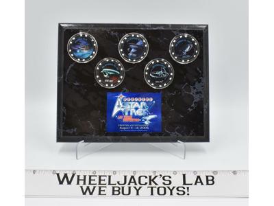The Official Star Trek 2005 Las Vegas Commemorative Poker Chips Set of 5