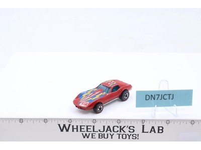 Corvette Stingray Red Hot Wheels Mattel Redlines 1975 1976 Vintage RL