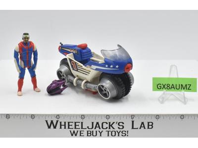 Bullet Motorcycle W/Ali Bombay 100% Complete 1987 M.A.S.K. Kenner Vintage