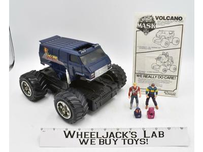 Volcano W/Matt Trakker & Jacques LaFleur 1986 MASK M.A.S.K. Kenner Vintage