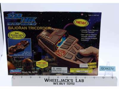 Bajoran Tricorder Star Trek Next Generation 1995 Playmates NEW MISB SEALED