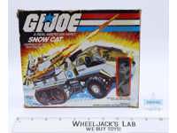 Snow Cat W/ Frostbite 100% Complete W/Box G.I. Joe 1985 Hasbro Vintage Vehicle