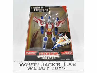 Starscream Titanium Die-Cast 2006 Transformers Hasbro Action Figure