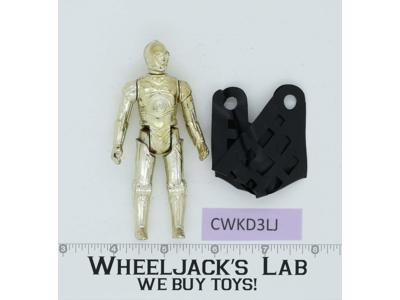 C-3PO REMOVEABLE LIMBS 100% Complete Star Wars 1980 ESB Kenner NO REPRO
