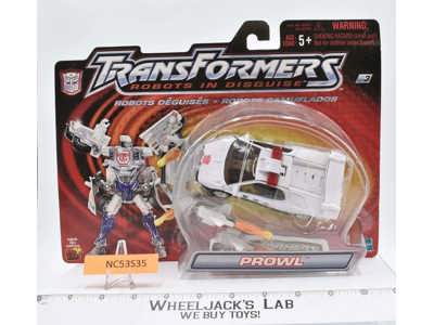 Prowl Robots In Disguise Transformers Hasbro 2001 MOSC