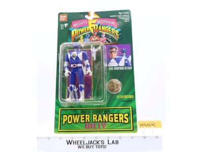 Auto Morphin Billy Blue Ranger Mighty Morphin Power Rangers 1994 Bandai Figure