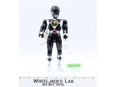 Zack Black Ranger Mighty Morphin Power Rangers 1993 8" Bandai Action Figure